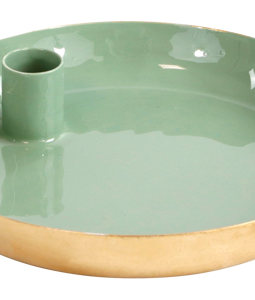 7960 CANDLE HOLDER PLATE DELUXE